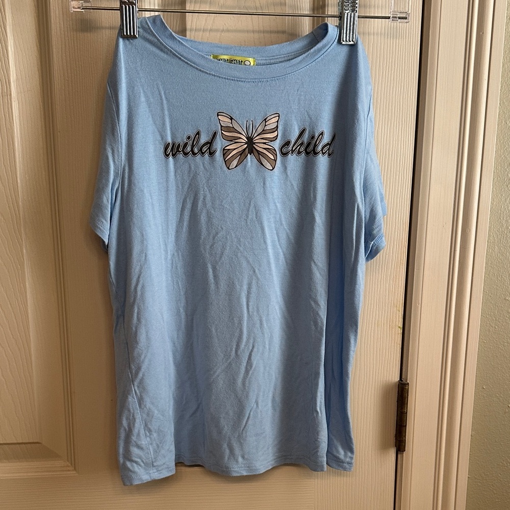 Wild Child Blue Kids Tee